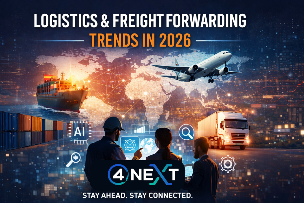Logistics & Freight Forwarding Trends in 2026 blog post banner image